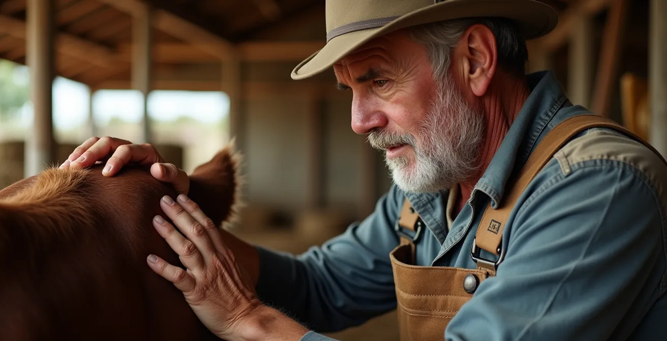 Diagrama visual mostrando las conexiones causales entre diferentes KPIs ganaderos